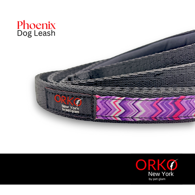 Orko New York-Dog Leash For Puppies and Large Dogs-Phoenix Large