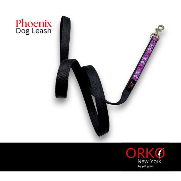 Orko New York-Dog Leash For Puppies and Large Dogs-Phoenix Large