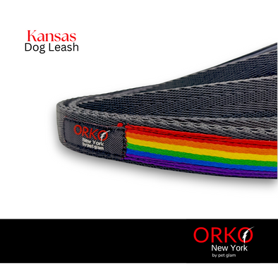 Orko New York-Dog Leash For Puppies and Large Dogs-Kansas Large