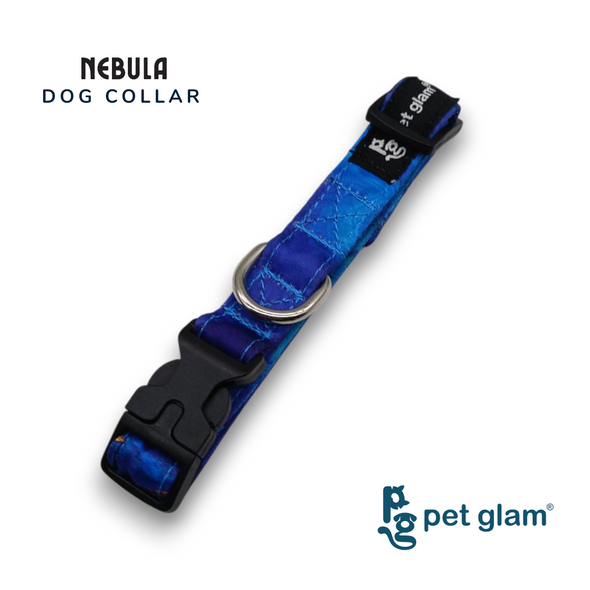 Pet Glam-Dog Collar Nebula for Small Medium Large Dogs
