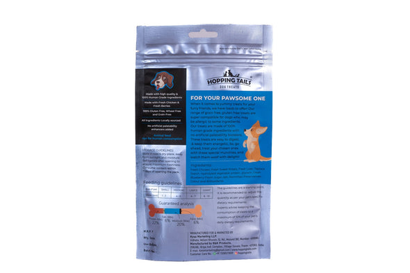 Hopping Tails Berry Blastos Dog Treats Grain Free/Gluten Free
