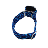 Pet Glam Bailey Blue Martingale Dog Collar for Dogs | No Choke Control Collar for Pulling Training Walks and Better Handling