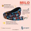 Pet Glam-Dog Leash MILO Large-with Padded Handle 1" wide - Leash for Big Dogs