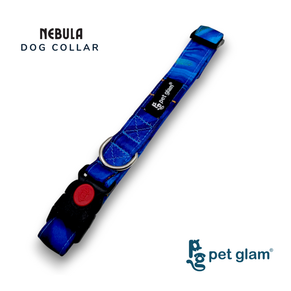 Pet Glam-Dog Collar Nebula for Small Medium Large Dogs