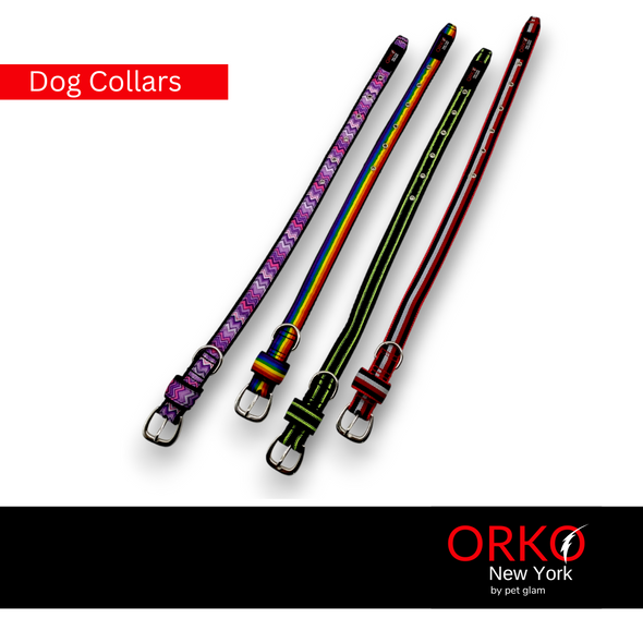 Orko New York Adjustable Dog Collar Belt for Large Dogs Phoenix