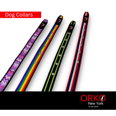 Orko New York Adjustable Dog Collar Belt for Large Dogs El Paso