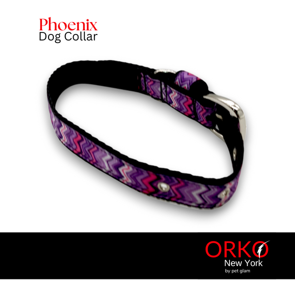Orko New York Adjustable Dog Collar Belt for Large Dogs Phoenix