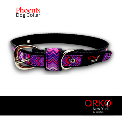 Orko New York Adjustable Dog Collar Belt for Large Dogs Phoenix
