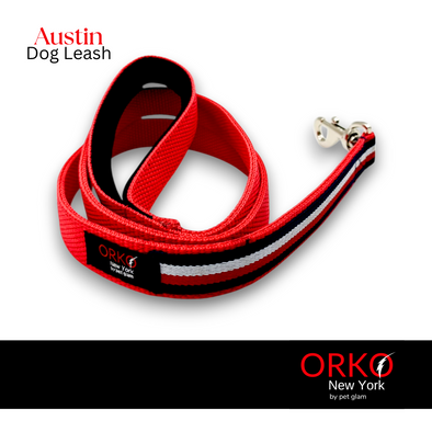 Orko New York-Dog Leash For Puppies and Large Dogs-Austin Large