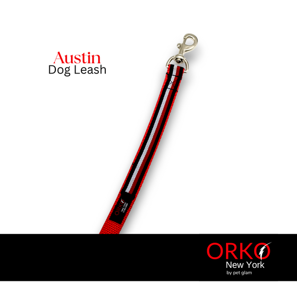 Orko New York-Dog Leash For Puppies and Large Dogs-Austin Large