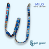 Pet Glam-Dog Leash MILO Large-with Padded Handle 1" wide - Leash for Big Dogs