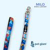 Pet Glam-Dog Leash MILO Large-with Padded Handle 1" wide - Leash for Big Dogs