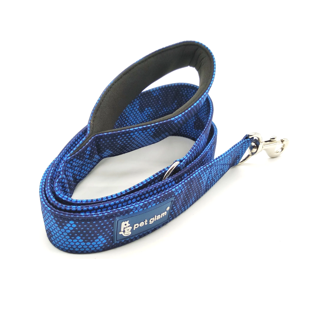 Pet Glam Rocky Dog Leash for Large Dogs | 5 Ft Leash with Padded Handle and Strong Dog Hook