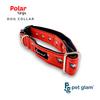 Pet Glam-Padded Dog Collar Polar Ninja for Small Medium Large Dogs