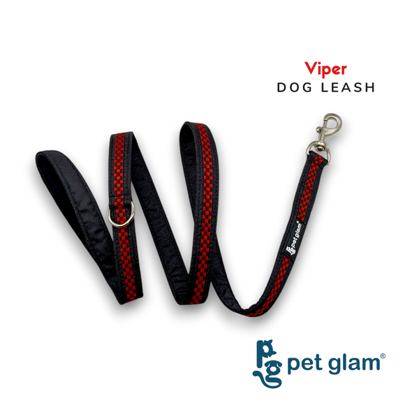 Durable Dog Leash Viper-for big Dogs that pull 5Ft | 1 " Wide