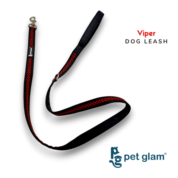Durable Dog Leash Viper-for big Dogs that pull 5Ft | 1 " Wide