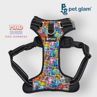Pet Glam Dog Harness Mad House