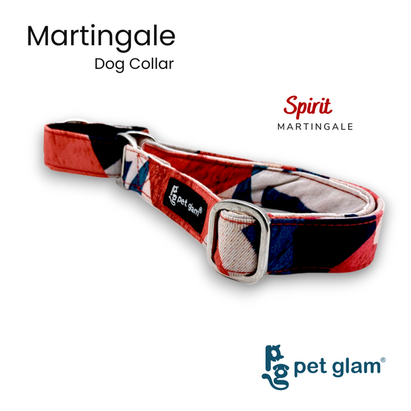 Martingale Collar for Dogs - Spirit - Semi Choke Fabric Dog Collar