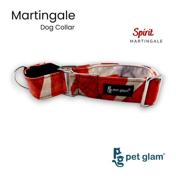 Martingale Collar for Dogs - Spirit - Semi Choke Fabric Dog Collar