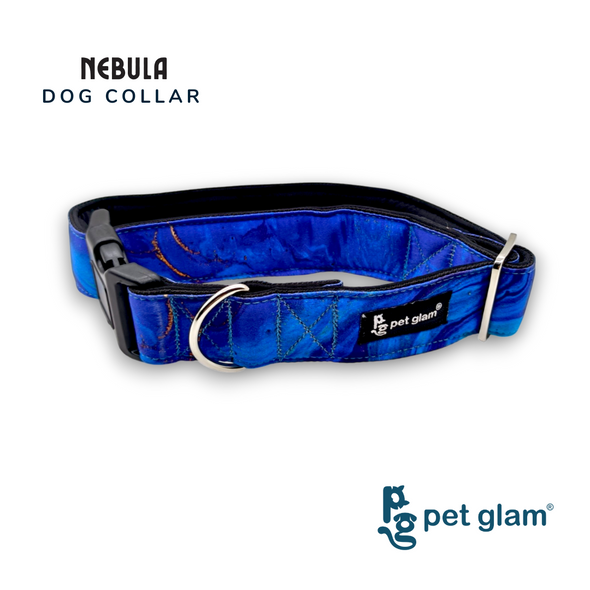 Pet Glam-Dog Collar Nebula for Small Medium Large Dogs