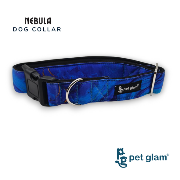 Pet Glam-Dog Collar Nebula for Small Medium Large Dogs