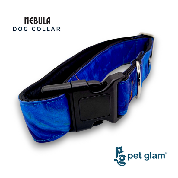 Pet Glam-Dog Collar Nebula for Small Medium Large Dogs