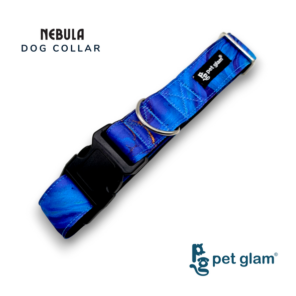 Pet Glam-Dog Collar Nebula for Small Medium Large Dogs