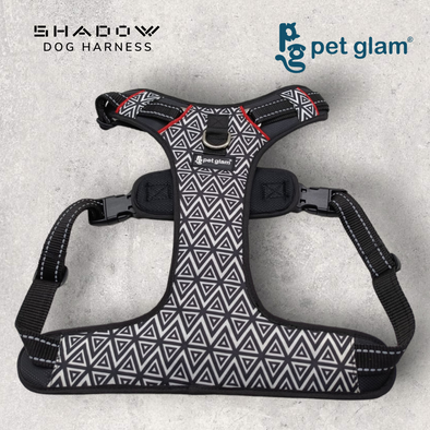 Pet Glam Dog Harness Shadow