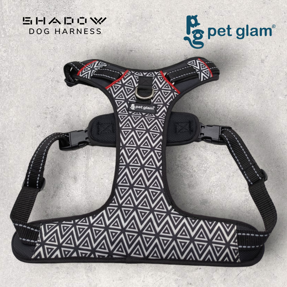 Pet Glam Dog Harness Shadow