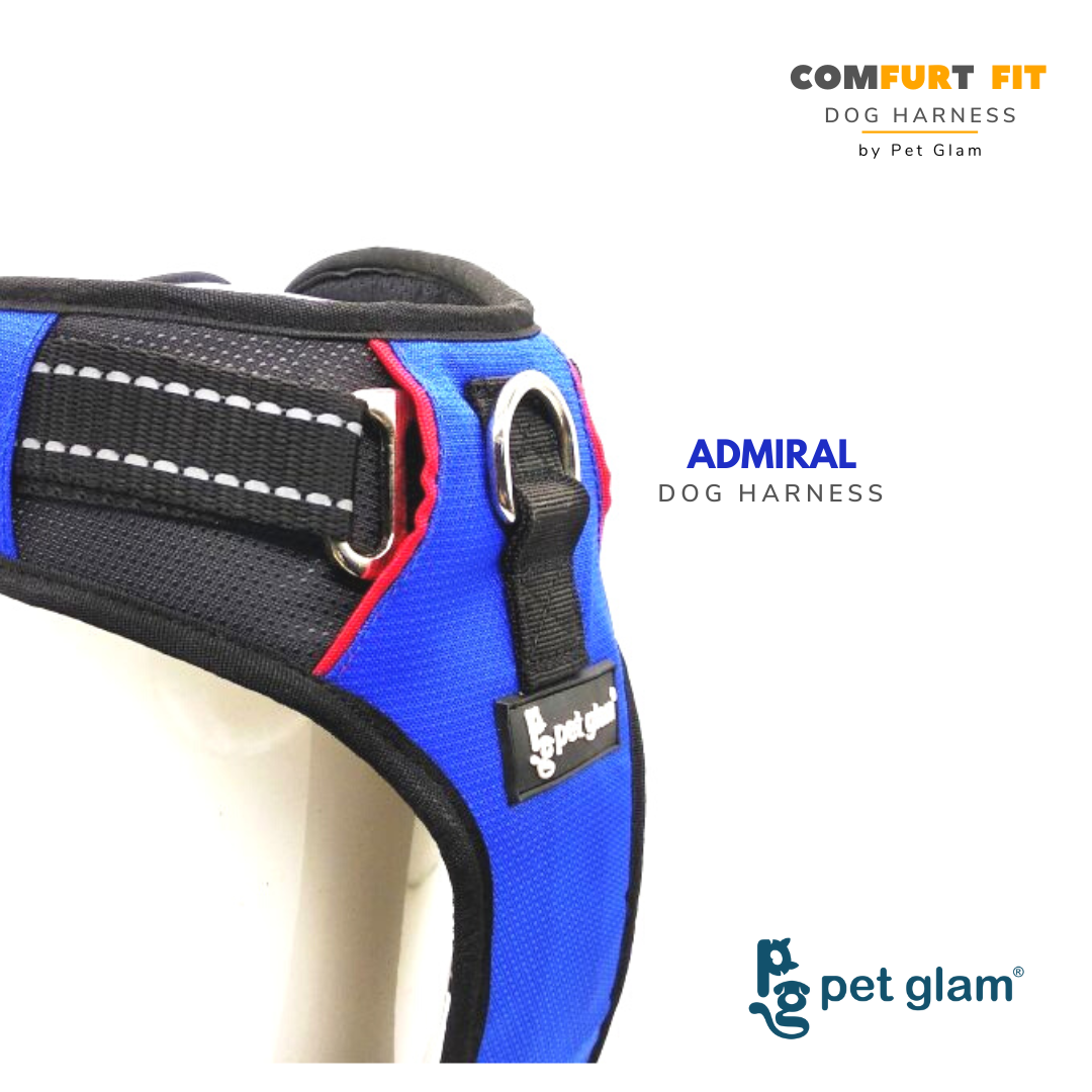 Pet Glam Dog Harness Admiral Small