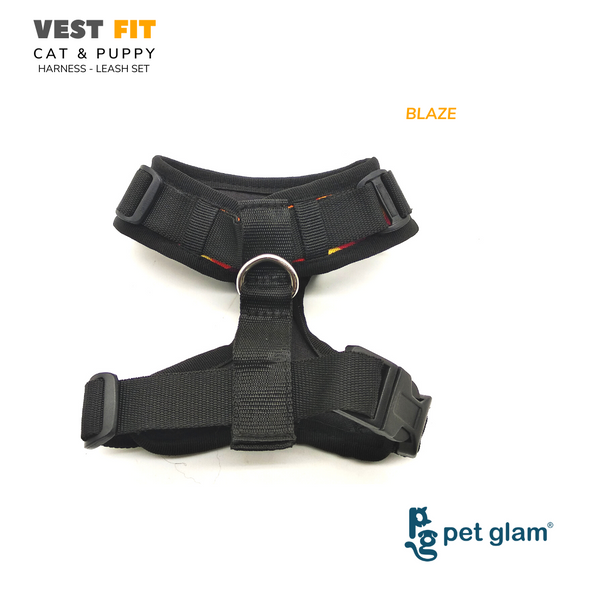 Pet Glam Vest Fit Cat Harness-BLAZE