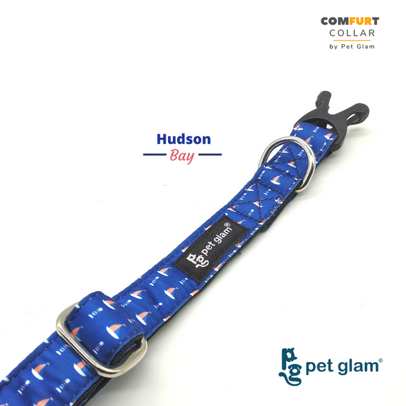 Pet Glam ComFURt Hudson Bay Dog Collar for Puppies Beagles, Labs, Indies, Huskies, JRT