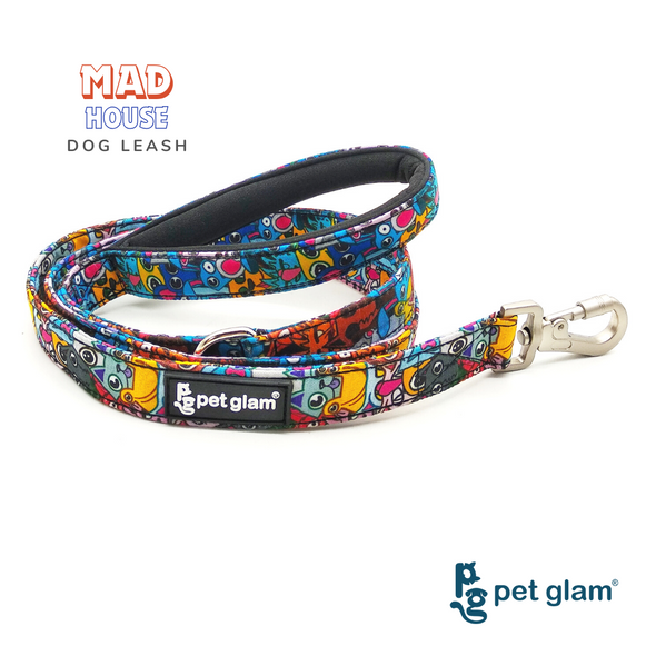 Pet Glam-Dog Leash MAD HOUSE Large Strong Dog Hook 150 Kgs load