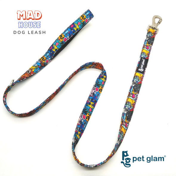 Pet Glam-Dog Leash MAD HOUSE Large Strong Dog Hook 150 Kgs load
