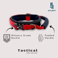 Pet Glam Loki Tactical Dog Collar for Dogs | Heavy Duty Control Collar for Training Walking and Outdoor Use
