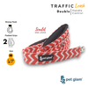 Pet Glam Double Handle Traffic Dog Leash For Big Dogs -Scarlet | 5 Ft Long X-Large 1.5 inch W (Copy)