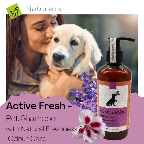 Naturelix Active Fresh Odour control Shampoo for Dogs