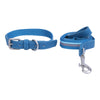 Pet Glam Canva-Dog Collar Leash Set-Adjustable Buckles for Small-Medium & Large Dog Breeds
