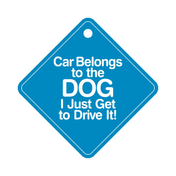 Dog on board- car signs-pet glam-gifts for dogs and cat lovers-dog birthday gift