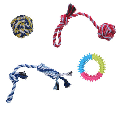 Chew Toy for Dogs-Combo (Pack of 4)