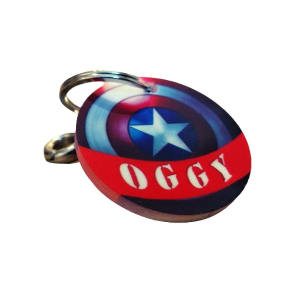 Customised Name Tag For Dogs-Captain