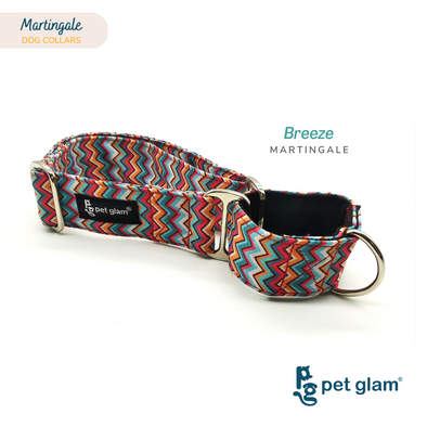 Martingale Dog Collar-Breeze 1.5 inch Wide