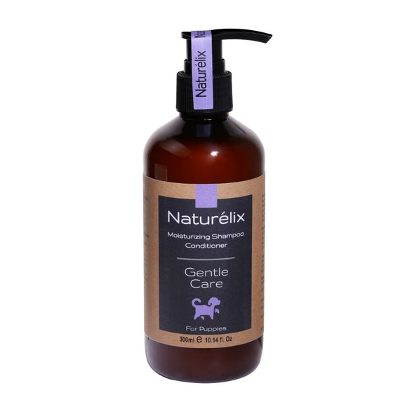 Naturelix Gentle Care puppy shampoo conditioner-sensitive and delicate puppy shampoo for dogs-300 ml