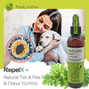 Naturelix RepelX Tick & Flea Repellent Spray 100% Natural-Lick Safe Natural Deodorant for dogs