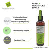 Naturelix RepelX Tick & Flea Repellent Spray 100% Natural-Lick Safe Natural Deodorant for dogs