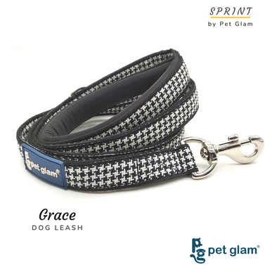 Dog Leash for Small Dogs-GRACE-for Big Dogs-with Padded Handle-5 Ft Long 1 inch Wide