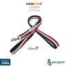 Pet Glam Dog Leash ComFURt Liberty with Padded Handle- Heavy Duty Hardware-Dog Walks Leash Training-5 Ft Long