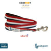 Pet Glam Dog Leash ComFURt Liberty with Padded Handle- Heavy Duty Hardware-Dog Walks Leash Training-5 Ft Long