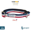 Pet Glam Dog Collar Leash Set Liberty-for Beagles Labradors GSD Retrievers