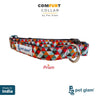 Pet Glam ComFURt Prism Dog Collars for puppies, shih tzu lhasa Beagles Labs Indies
